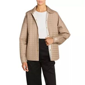 NWT Moncler Quilted Reversible Shirt Jacket size S, IT 38